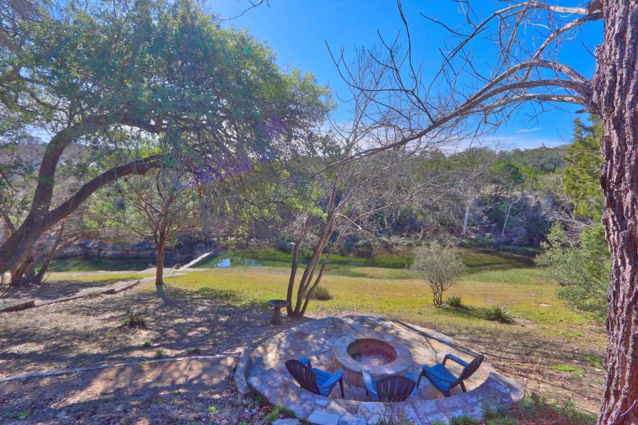 Clearwater Log Home Wimberley Exteriér fotografie