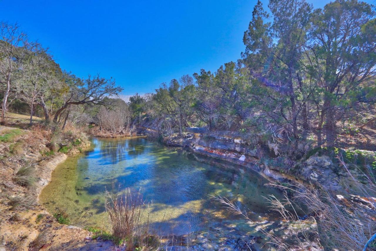 Clearwater Log Home Wimberley Exteriér fotografie