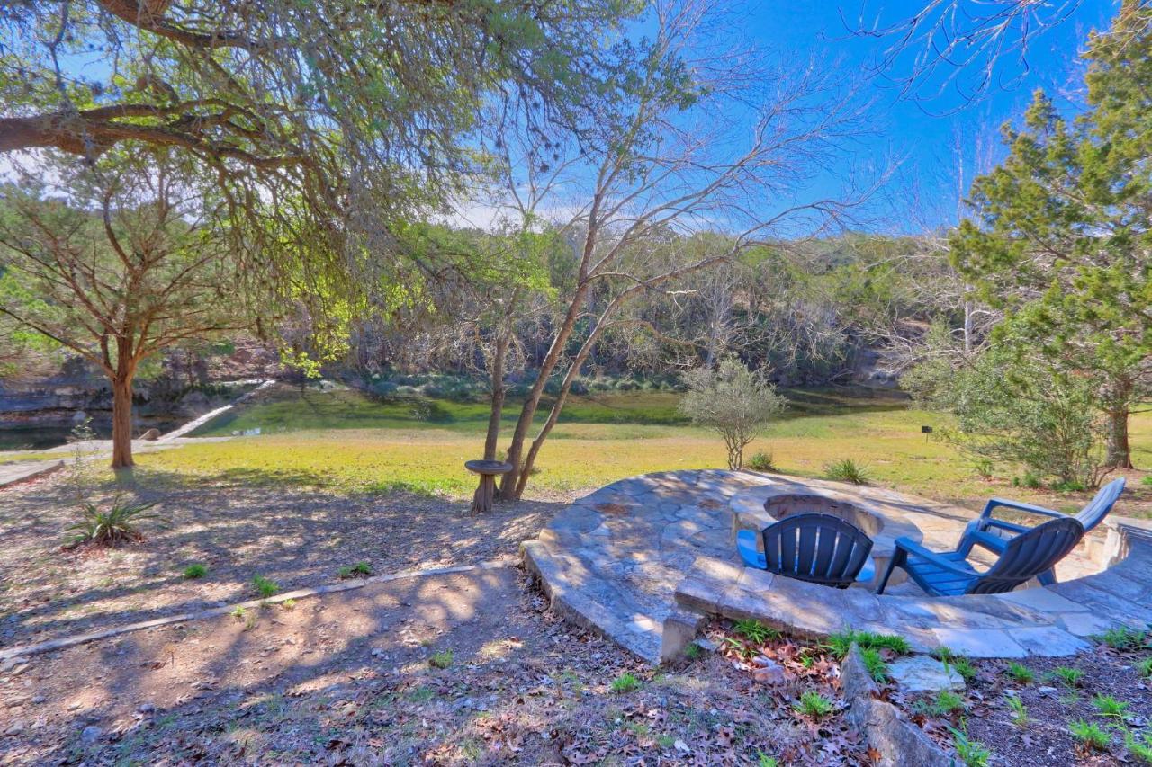 Clearwater Log Home Wimberley Exteriér fotografie