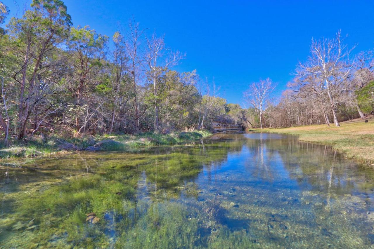 Clearwater Log Home Wimberley Exteriér fotografie